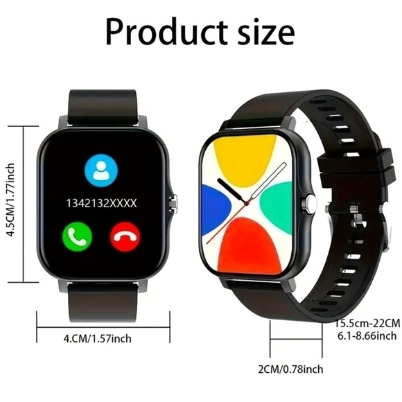 Touchscreen Smartwatch, 1.83" HD TFT Display - NIB - AWESOME! - Picture 2 of 5